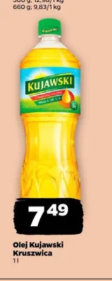 Olej rzepakowy Kujawski promocja w Netto