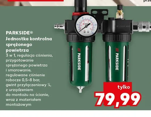 Jednostka kontrolna sprężonego powietrza PARKSIDE promocja w Kaufland