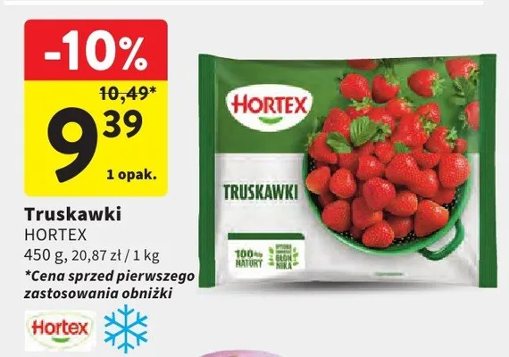 Truskawki promocja w Intermarche