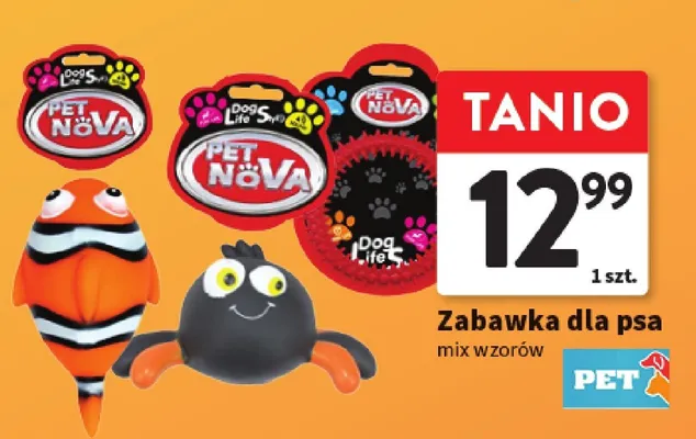 Zabawka dla psa promocja w Intermarche