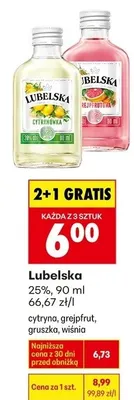 Likier Lubelska Wiśnia promocja w Biedronka