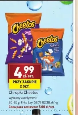 Chrupki Cheetos promocja w Avita