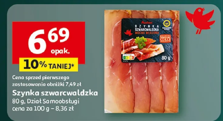 Szynka szwarcwaldzka promocja w Auchan