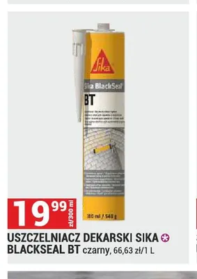 Uszczelniacz dekarski Sika BlackSeal Bt czarny promocja w Merkury Market