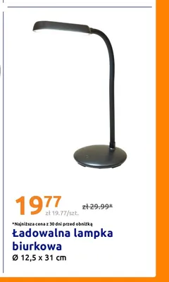 Ładowalna lampka biurkowa promocja w Action