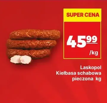 Kiełbasa schabowa pieczona Laskopol promocja w API Market