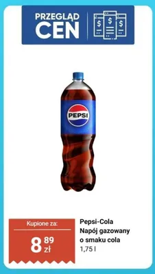 Napój gazowany o smaku cola Pepsi-Cola promocja w Biedronka