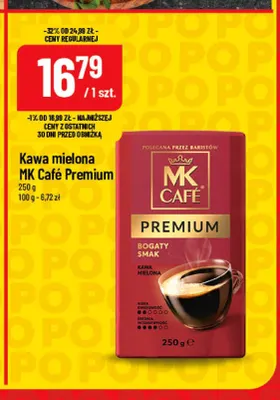 Kawa mielona MK Café Premium promocja w POLOmarket