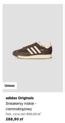 Sneakersy niskie adidas Originals ciemnobrązowy promocja w Lounge by Zalando