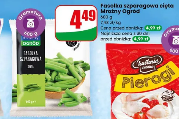 Pierogi z truskawkami Kuchnia Smaku promocja w Dino