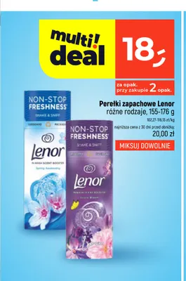Perełki zapachowe Lenor promocja w Dealz