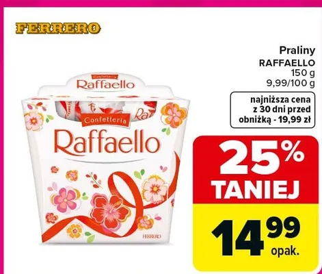Praliny Raffaello Ferrero promocja w Carrefour Market