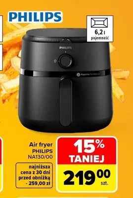 Air fryer Philips NA130/00 promocja w Carrefour Market