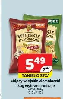 Chipsy Wiejskie Ziemniaczki promocja w Delfin