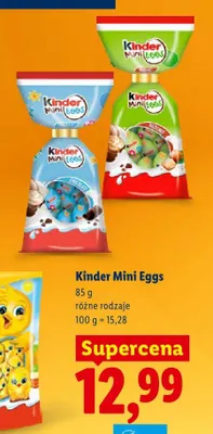 Mini Eggs różne rodzaje promocja w Lidl