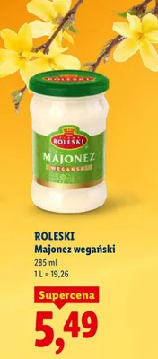 Majonez wegański promocja w Lidl