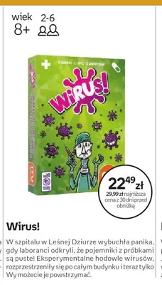 Gra Wirus! promocja w Empik