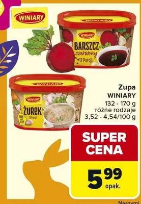 Zupa Barszcz czerwony promocja w Carrefour Market