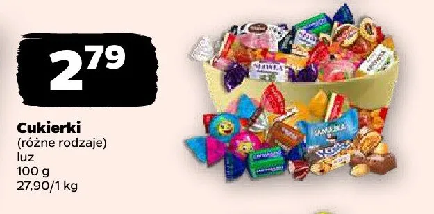 Cukierki luz promocja w Netto