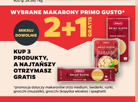Makaron spaghetti Primo Gusto promocja w Netto