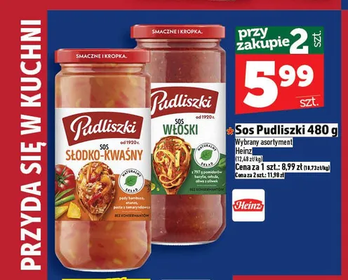 Sos Pudliszki promocja w TOPAZ