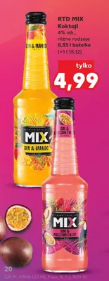 Koktajl różne rodzaje promocja w Kaufland