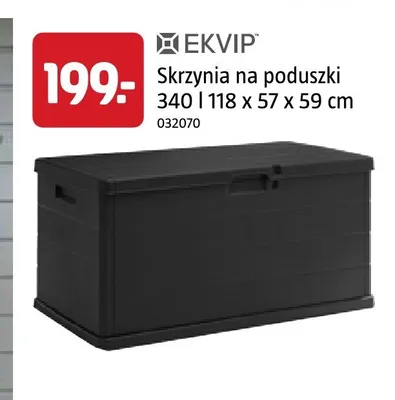 Skrzynia na poduszki EKVIP 340 promocja w Jula