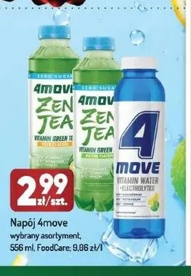 Napój 4move Zen Tea Vitamin Green Tea Matcha promocja w Avita