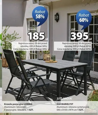 Stół MARIELYST promocja w Jysk