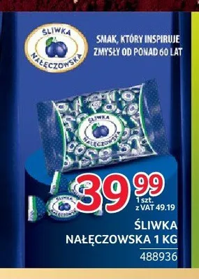 Śliwka Nałęczowska Solidarność promocja w Selgros