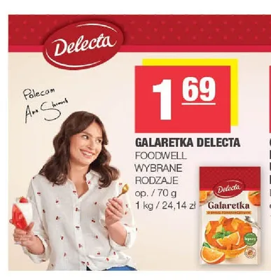 Galaretka Delecta promocja w SPAR