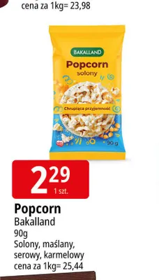Popcorn Bakalland promocja w Leclerc