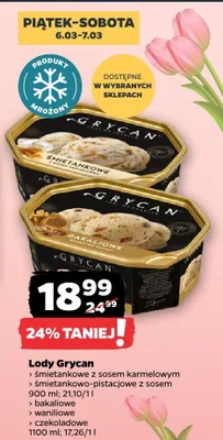 Lody mango Mucci promocja w Netto