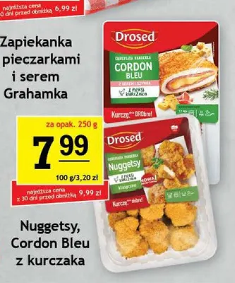 Cordon Bleu z kurczaka Drosed promocja w Gram Market