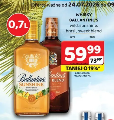 Whisky Ballantine's Sunshine promocja w Delfin