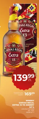Whisky Chivas Regal Extra 13 YO Sherry promocja w Duży Ben