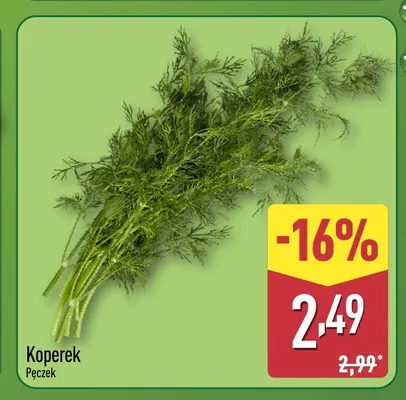 Koperek promocja w Aldi