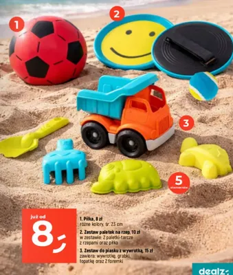 Piłka różne kolory promocja w Dealz