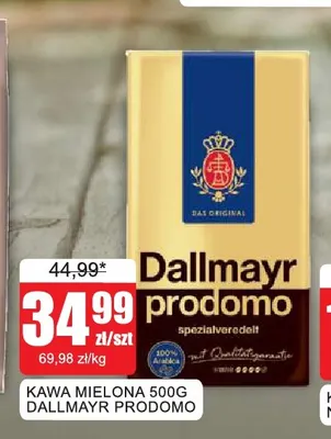 Kawa mielona Dallmayr Prodomo promocja w Bingo