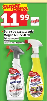 Spray do czyszczenia Meglio Pro promocja w TOPAZ