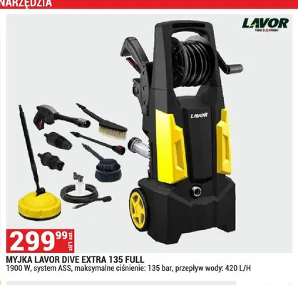 Myjka Lavor Dive Extra 135 Full promocja w Merkury Market