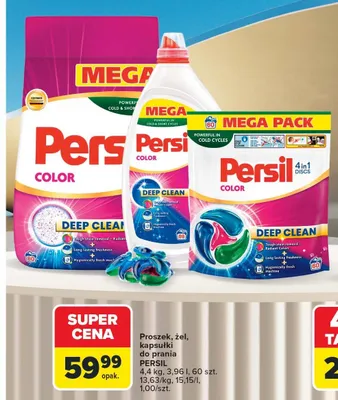 Proszek do prania Persil Color promocja w Carrefour
