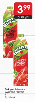 Sok pomidorowy pikantny Tymbark 100% promocja w Market Point