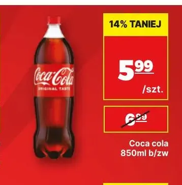 Napój gazowany Coca-Cola promocja w API Market