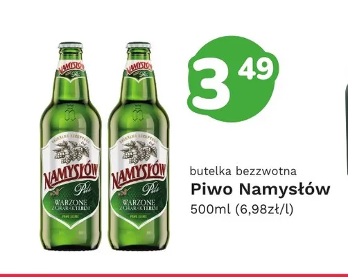 Piwo Namysłów Pils promocja w Limonka