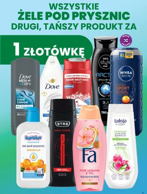 Żel pod prysznic lawenda Cien promocja w Dino
