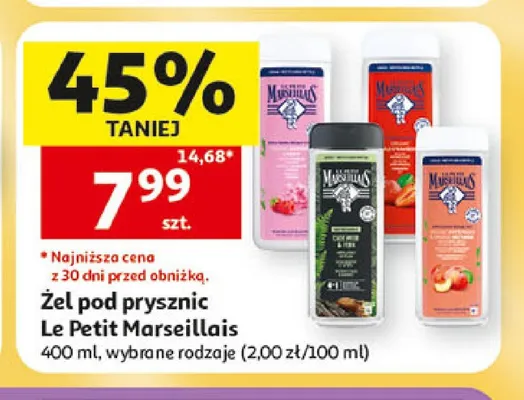 Żel pod prysznic Le Petit Marseillais Brzoskwinia i Nektarynka promocja w Auchan