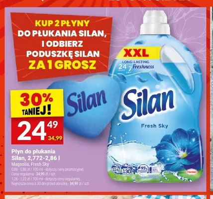 Płyn do płukania Silan Fresh Sky promocja w Twój Market