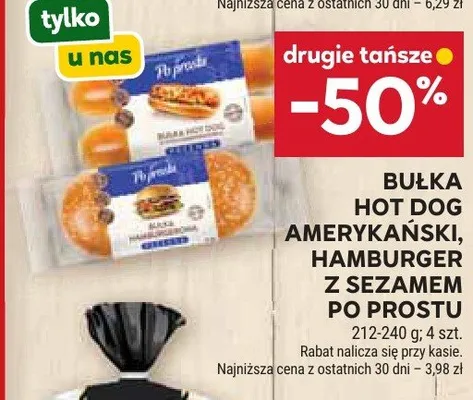 Bułka hot dog amerykański Po Prostu promocja w Stokrotka