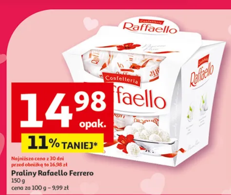 Praliny Raffaello Ferrero promocja w Auchan
